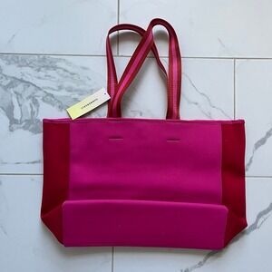 NWT Summersalt The Perfect Beach Tote Hibiscus and Lava colorway